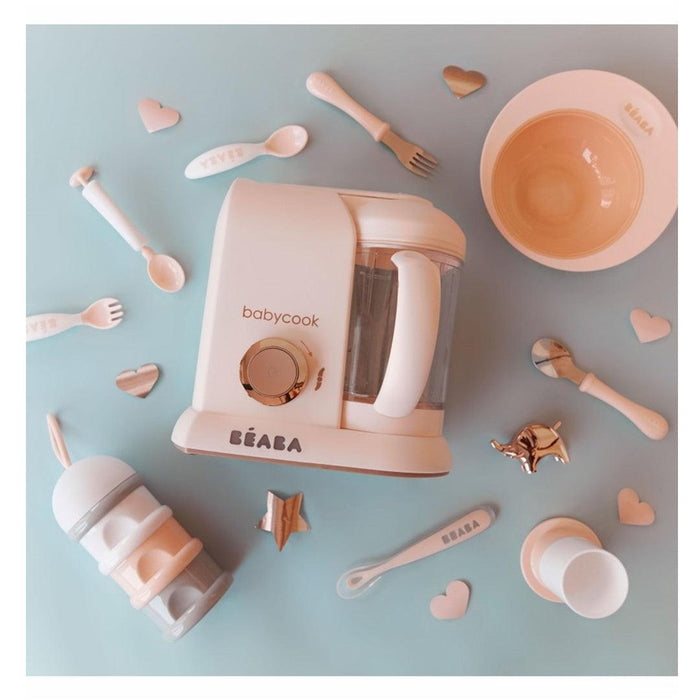 
    Máquina de Papinhas à Vapor Beaba Rose Gold - Beaba Babytunes
  