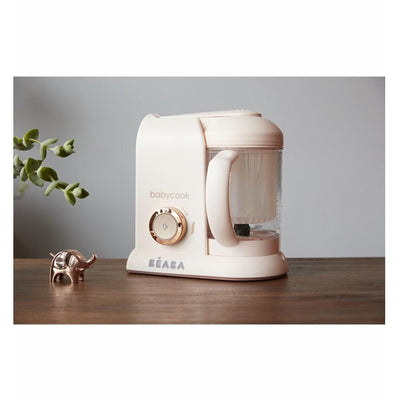 Máquina de Papinhas à Vapor Beaba Rose Gold - Sistema de aquecimento a vapor patenteado