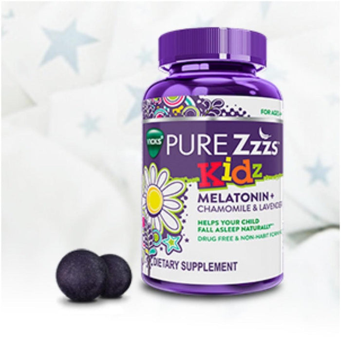 
    Melatonina Infantil Pure ZZZs Kidz Vicks - 72 Gomas - Vicks Babytunes
  
