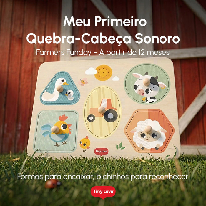 
    Meu Primeiro Quebra-Cabeças Sonoro Tiny Love Farmers Fun Day
  