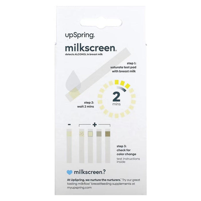 
    Milkscreen Teste de Presença De Álcool No Leite Materno 20 tiras - UpSpring Babytunes by Vanessa
  