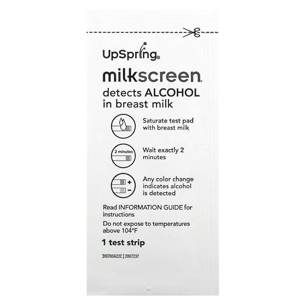 Milkscreen Teste de Presença De Álcool No Leite Materno - UpSpring Babytunes