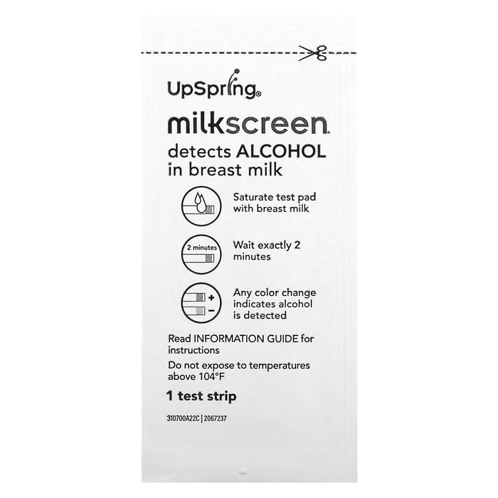 
    Milkscreen Teste de Presença De Álcool No Leite Materno 20 tiras - UpSpring Babytunes by Vanessa
  