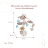Móbile Musical 2 em 1 Tiny Love Unicorn Wonderlands