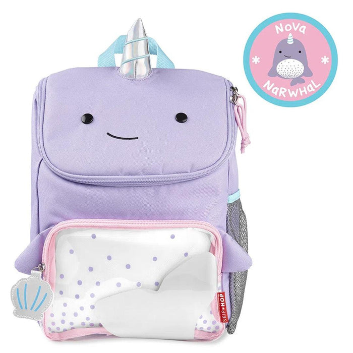 
    Mochila Skip Hop Zoo com Divisórias Baleia Narval - Skip Hop Babytunes
  