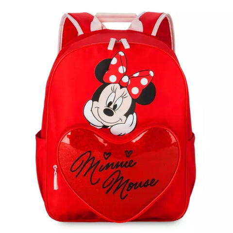 Mochila Infantil Disney Minnie Mouse Vermelha