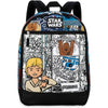 Mochila Infantil Disney Star Wars Em Quadrinhos Preta