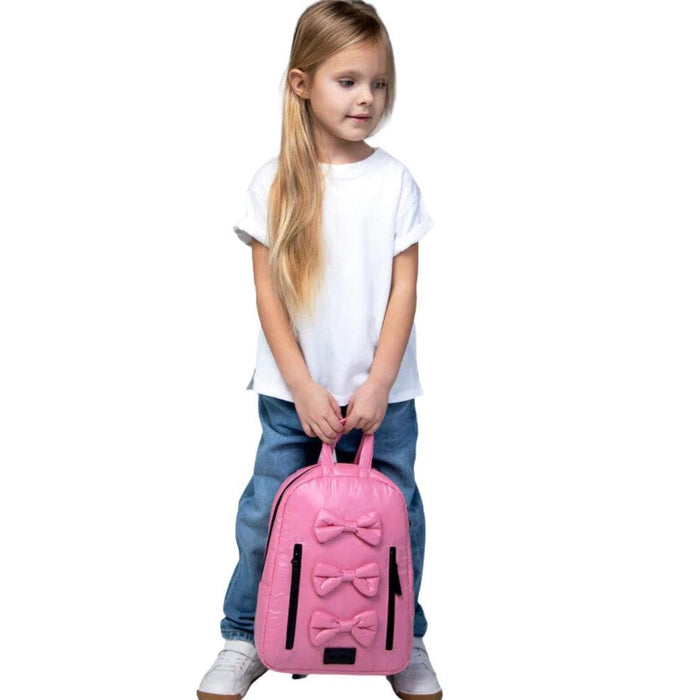 
    Mochila Infantil Mini Impermeável 7AM Laços Blush - 7AM Babytunes
  