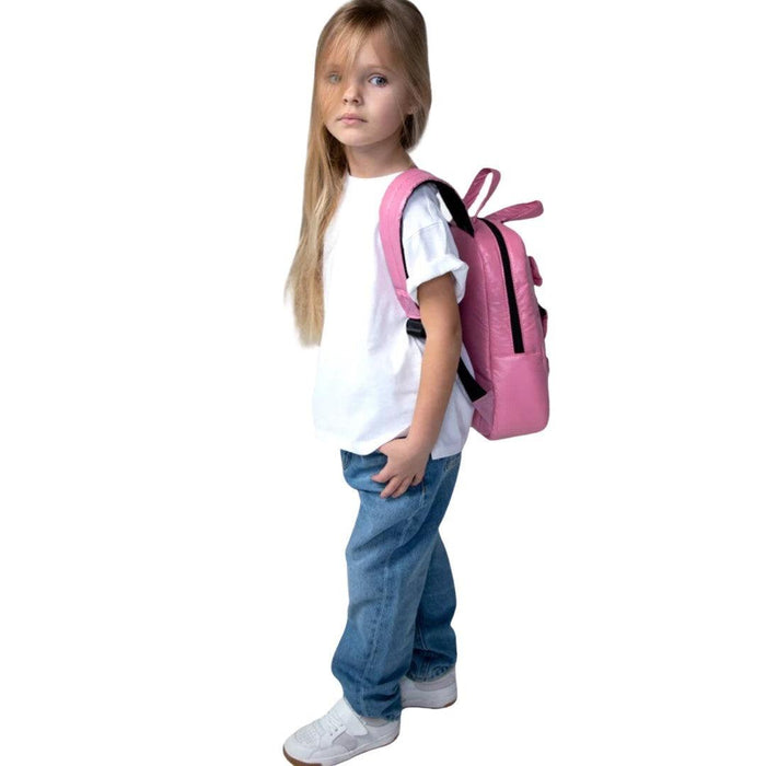 
    Mochila Infantil Mini Impermeável 7AM Laços Blush - 7AM Babytunes
  
