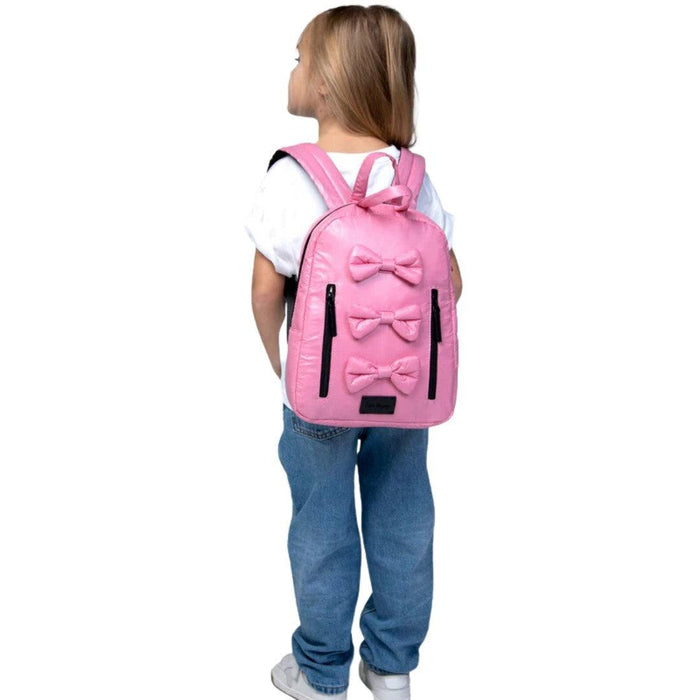 
    Mochila Infantil Mini Impermeável 7AM Laços Blush - 7AM Babytunes
  
