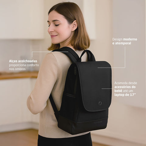 Mochila Maternidade Maxi-Cosi Changing Backpack Ink Black