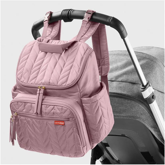 
    Mochila Maternidade Skip Hop Forma Lilás Rosado - Skip Hop Babytunes
  