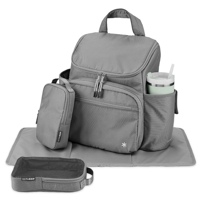 
    Mochila Maternidade Skip Hop Next Forma Cinza
  