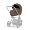 Moisés Infantil Cybex Priam Fold Lux Comfort Collection - Coconut Brown