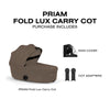 Moisés Infantil Cybex Priam Fold Lux Comfort Collection - Coconut Brown