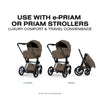 Moisés Infantil Cybex Priam Fold Lux Comfort Collection - Coconut Brown