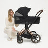 Moisés Infantil Cybex Priam Fold Lux Comfort Collection - Coconut Brown