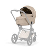 Moisés Infantil Cybex Priam Fold Lux Comfort Collection - Cozy Beige