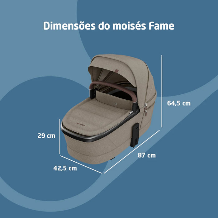 
    Moisés Infantil Maxi-Cosi Fame Twillic Truffle - Maxi-Cosi Babytunes
  
