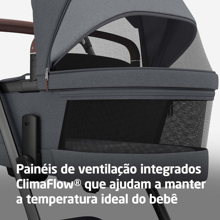 
    Moisés Infantil Maxi-Cosi Fame Twillic Graphite - Maxi-Cosi Babytunes
  