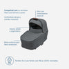 Moisés Infantil Maxi-Cosi Sense Twillic Graphite