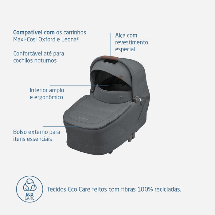 
    Moisés Infantil Maxi-Cosi Sense Twillic Graphite
  