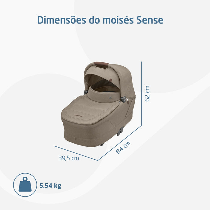 
    Moisés Infantil Maxi-Cosi Sense Twillic Truffle
  