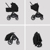 Moisés Infantil Silver Cross Breez Onyx - BR