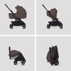 Moisés Infantil Silver Cross Nia Chocolate