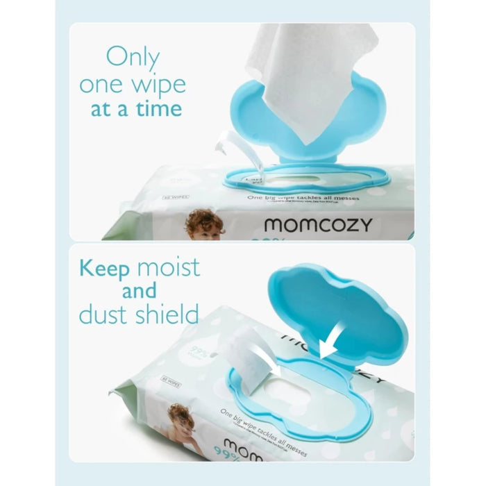 
    Lenços Umedecidos Momcozy Water Wipes Extra Large - 60 Unidades
  
