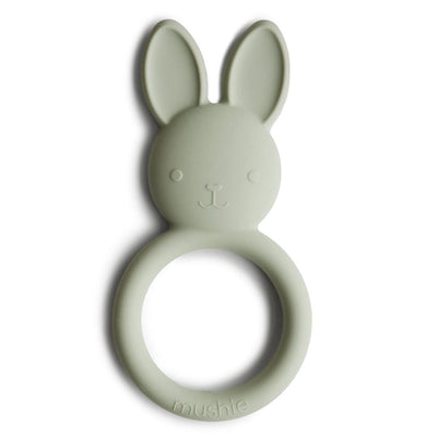 Mordedor Infantil Mushie Coelho Sage - Material Seguro