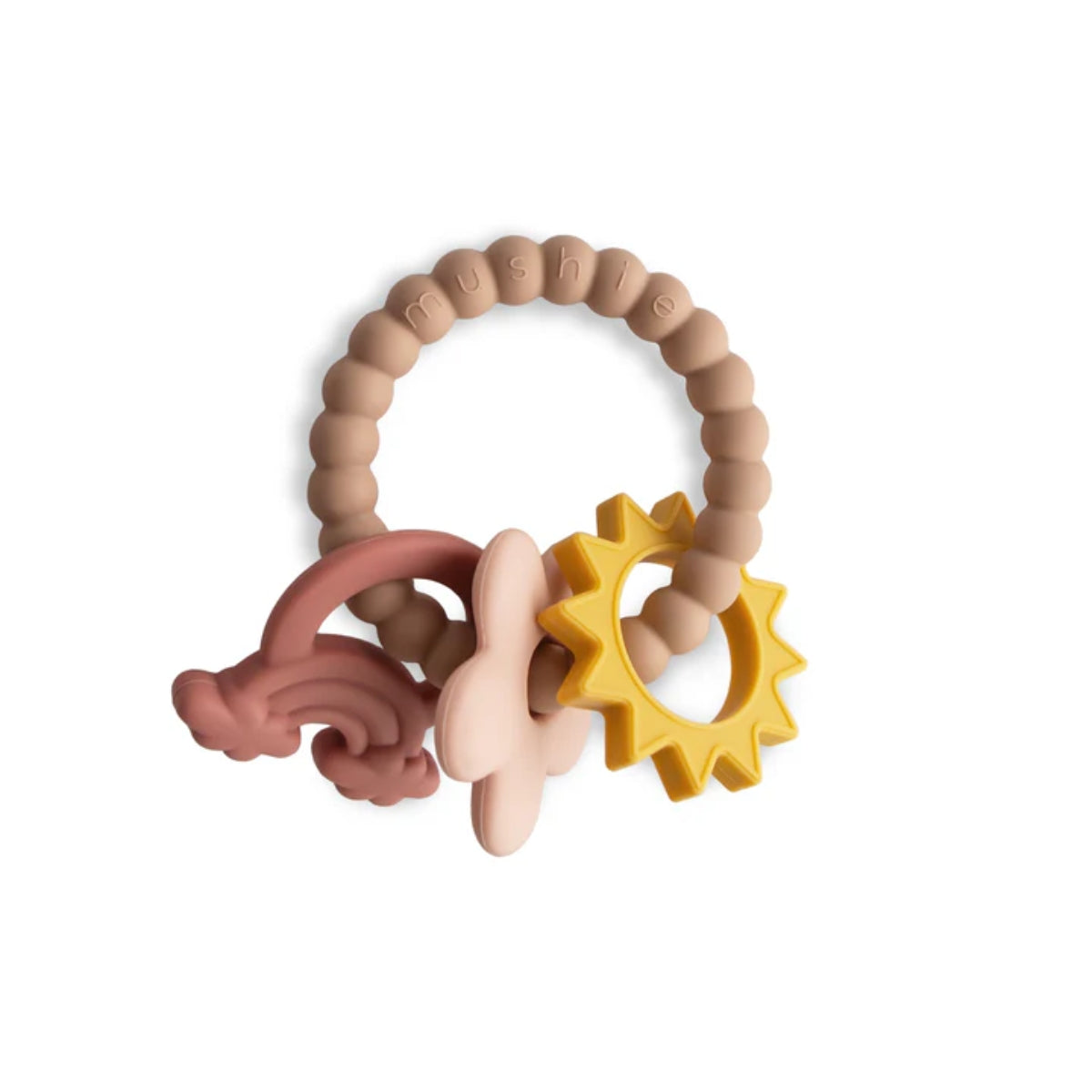 Mordedor Infantil Mushie Nature Teething Ring