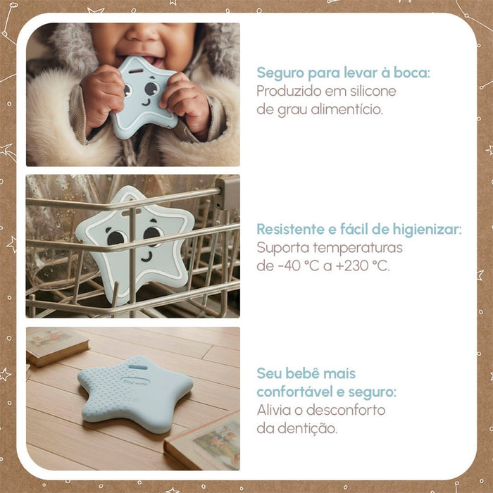
    Mordedor Sensorial em Silicone Tiny Love Estrela
  