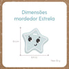 Mordedor Sensorial em Silicone Tiny Love Estrela