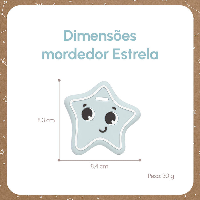
    Mordedor Sensorial em Silicone Tiny Love Estrela
  