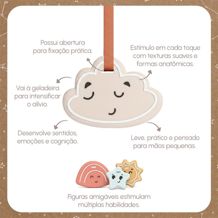 
    Mordedor Sensorial em Silicone Tiny Love Nuvem
  
