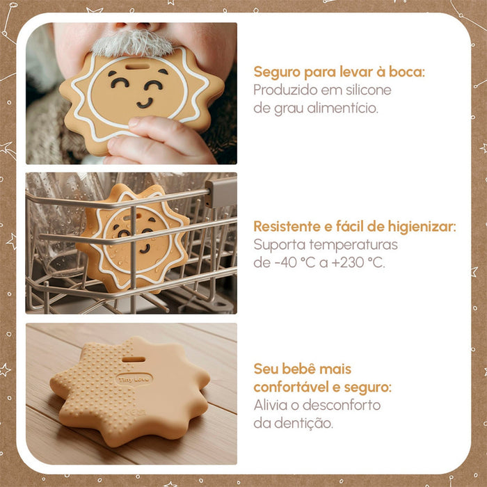 
    Mordedor Sensorial em Silicone Tiny Love Sol
  