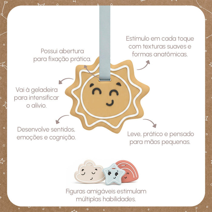 
    Mordedor Sensorial em Silicone Tiny Love Sol
  