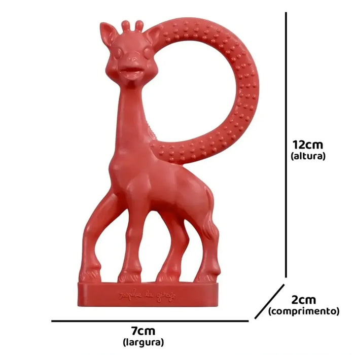 
    Mordedor Vanilla Girafa Sophie Vermelho
  