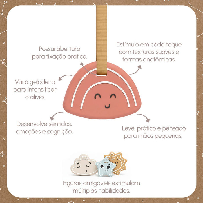 
    Mordedor Sensorial em Silicone Tiny Love Arco-Íris
  