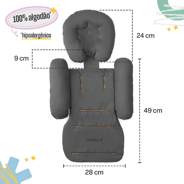 
    Ninho Redutor Multifuncional Para Carrinho Yogi Baby Cool Gray - Yogi Baby Babytunes
  