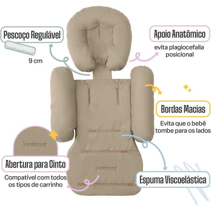 
    Ninho Redutor Multifuncional Para Carrinho Yogi Baby Desert Sand - Yogi Baby Babytunes
  