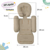 Ninho Redutor Multifuncional Para Carrinho Yogi Baby Desert Sand