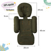Ninho Redutor Multifuncional Para Carrinho Yogi Baby Forest Green