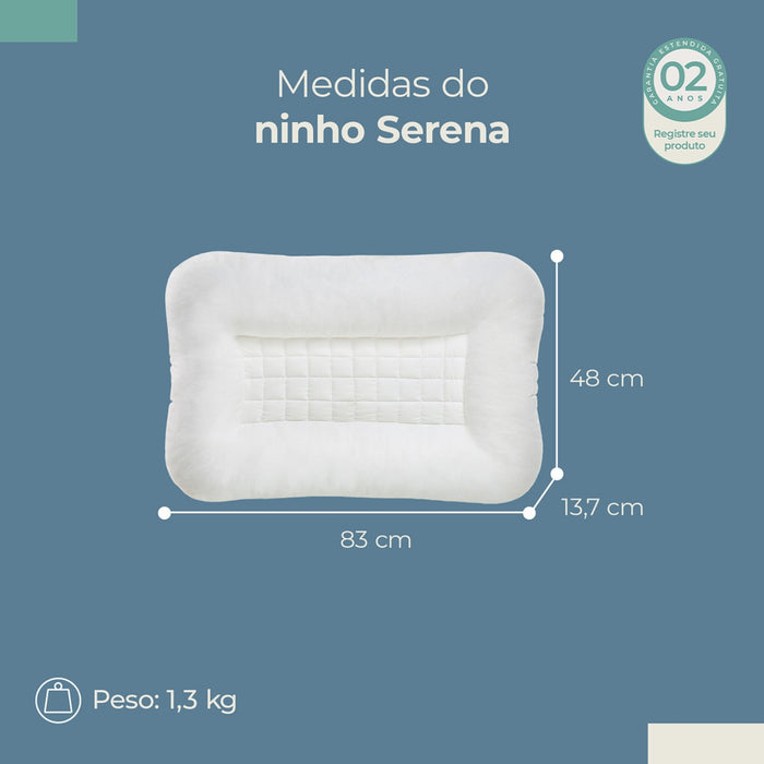 
    Ninho Redutor com Capa Serena Infanti Off White
  