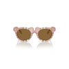 Óculos de Sol Infantil Burberry Teddy Bear Brown e Pink
