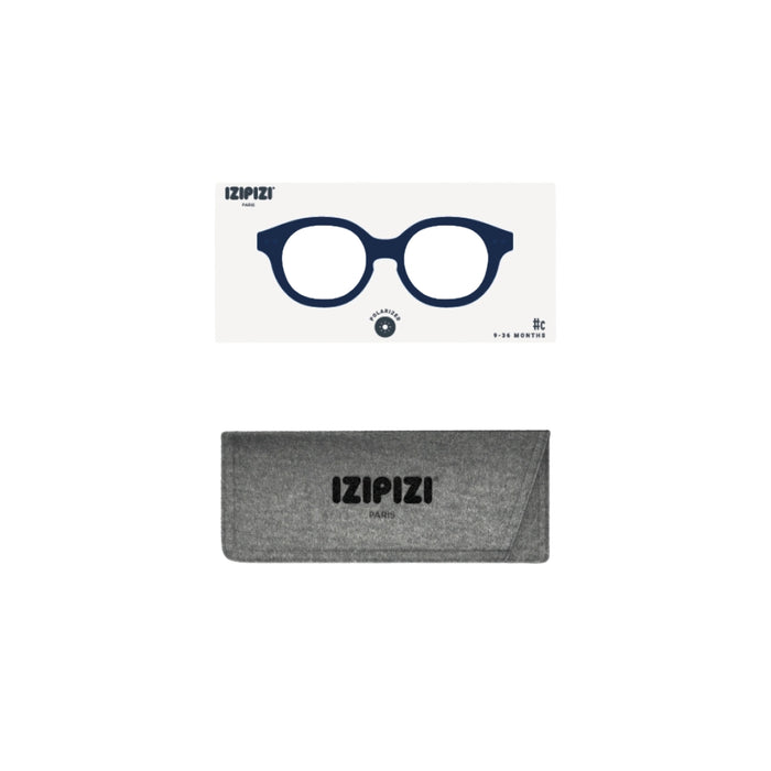 
    Óculos de Sol Infantil #C com Proteção UV Izipizi 9-36M Denim Blue
  