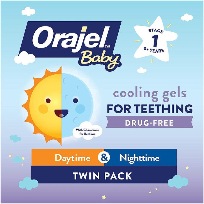 
    Orajel Baby Alívio Da Dor Da Dentição Dia e Noite - Orajel Baby Babytunes
  