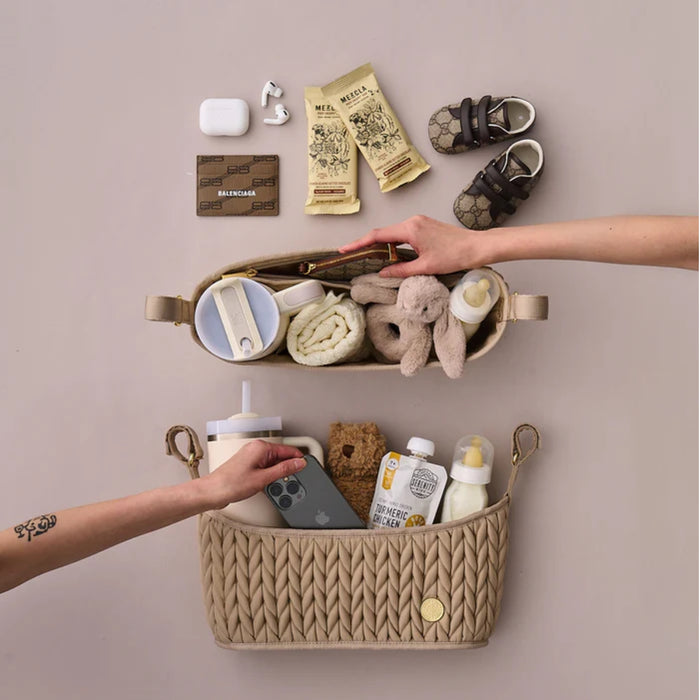 
    Organizador Para Carrinho De Bebê HAPP Beige
  