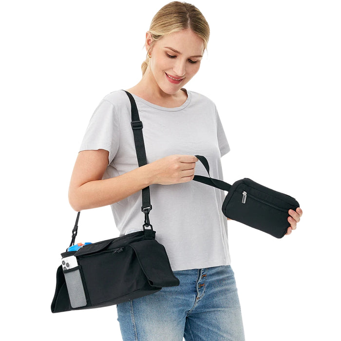 
    Organizador Universal Para Carrinho De Bebê Momcozy Black
  